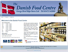 Tablet Screenshot of danishfoodcentre.co.uk